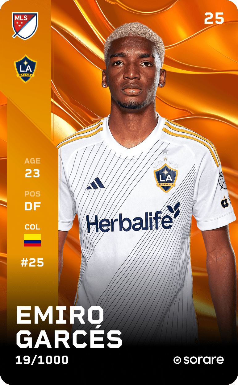 Carlos Garcés 2025-26 • Limited 19/1000