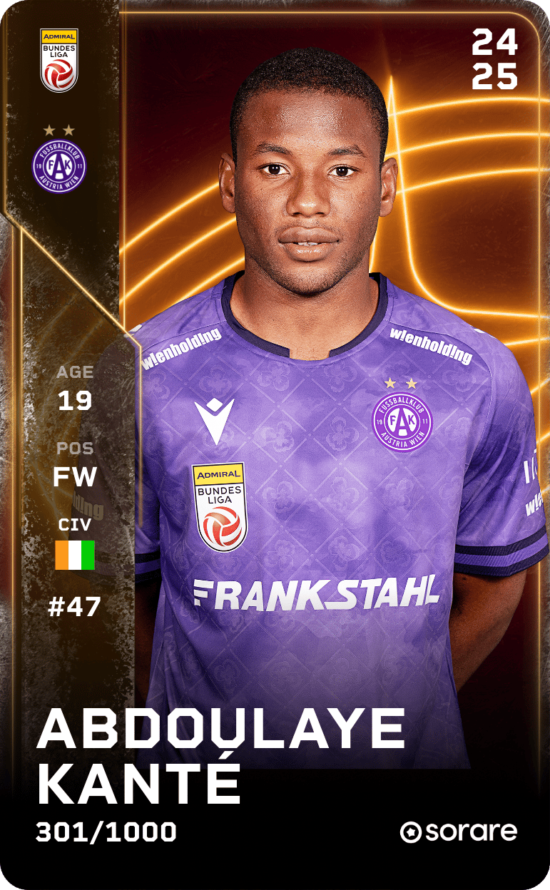 Abdoulaye Kanté 2024-25 • Limited 301/1000