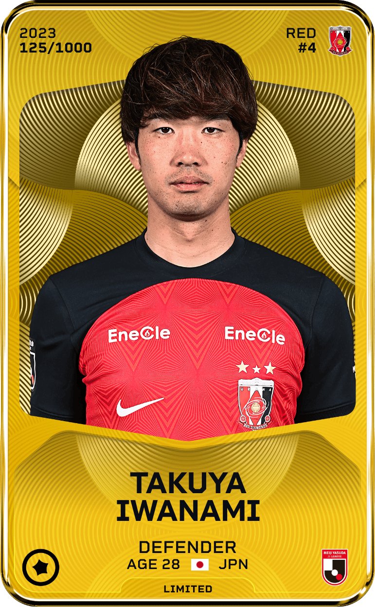 Takuya Iwanami 2023-24 • Limited 125/1000