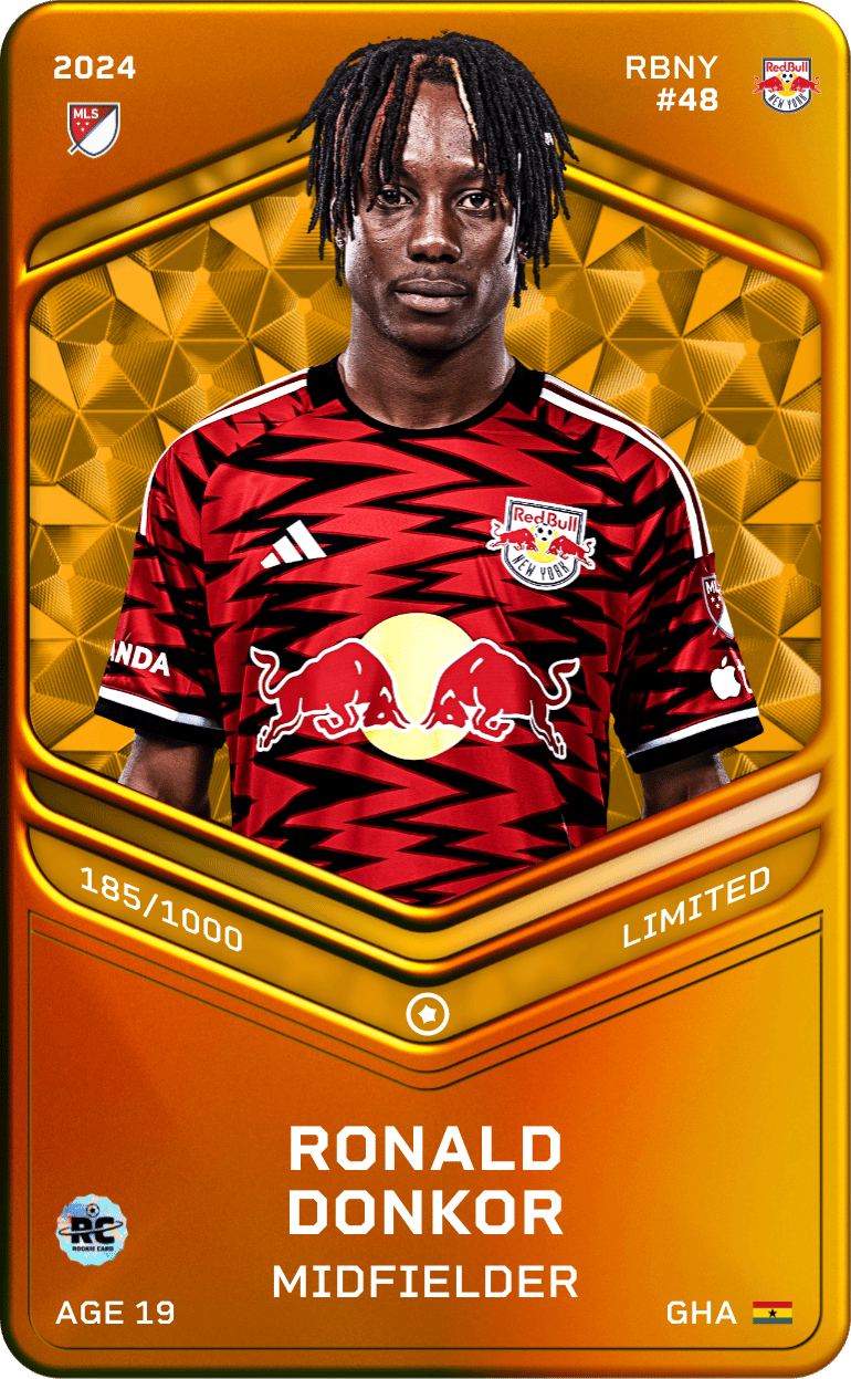 Ronald Donkor 2024-25 • Limited 185/1000