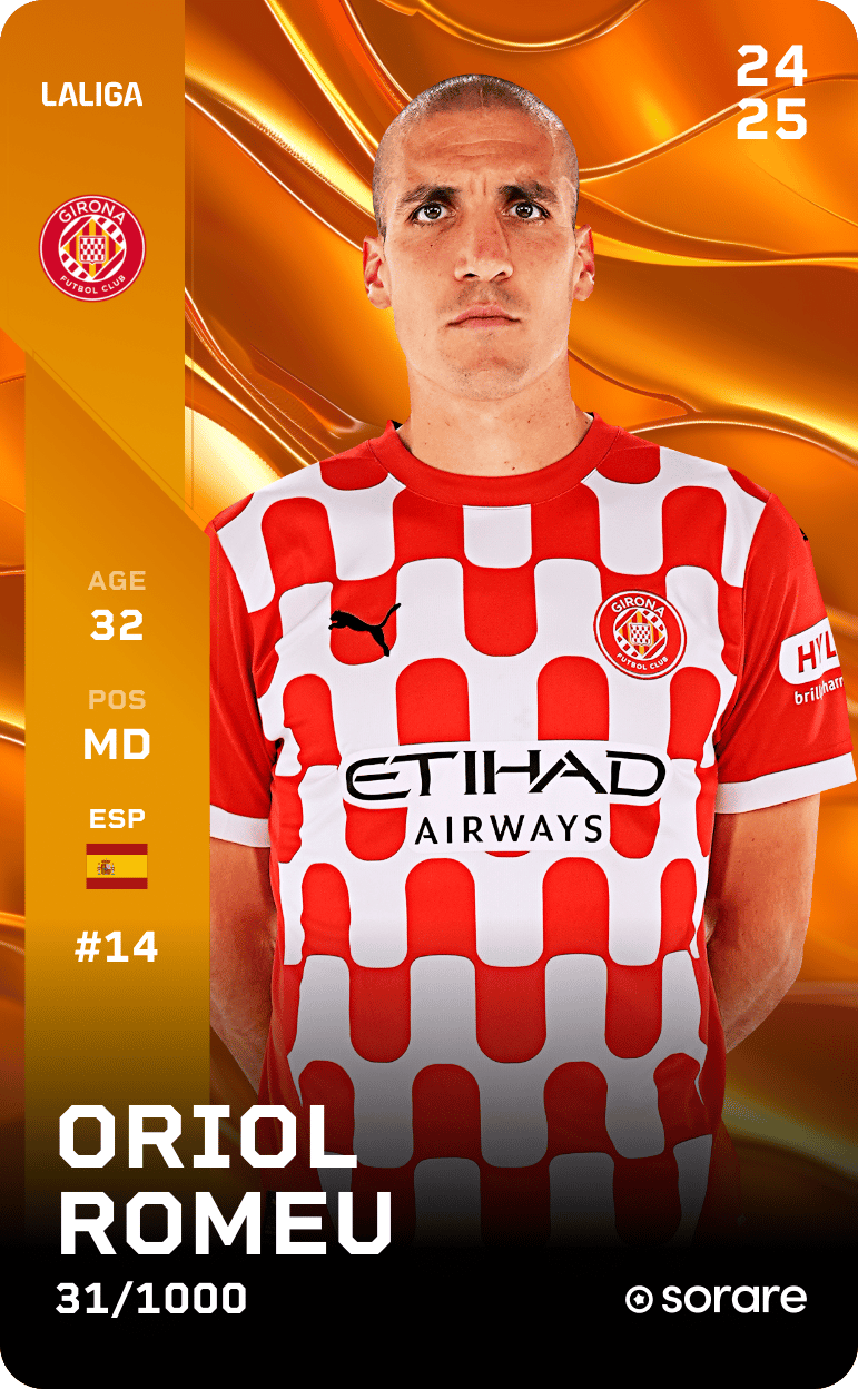 Oriol Romeu 2024-25 • Limited 31/1000