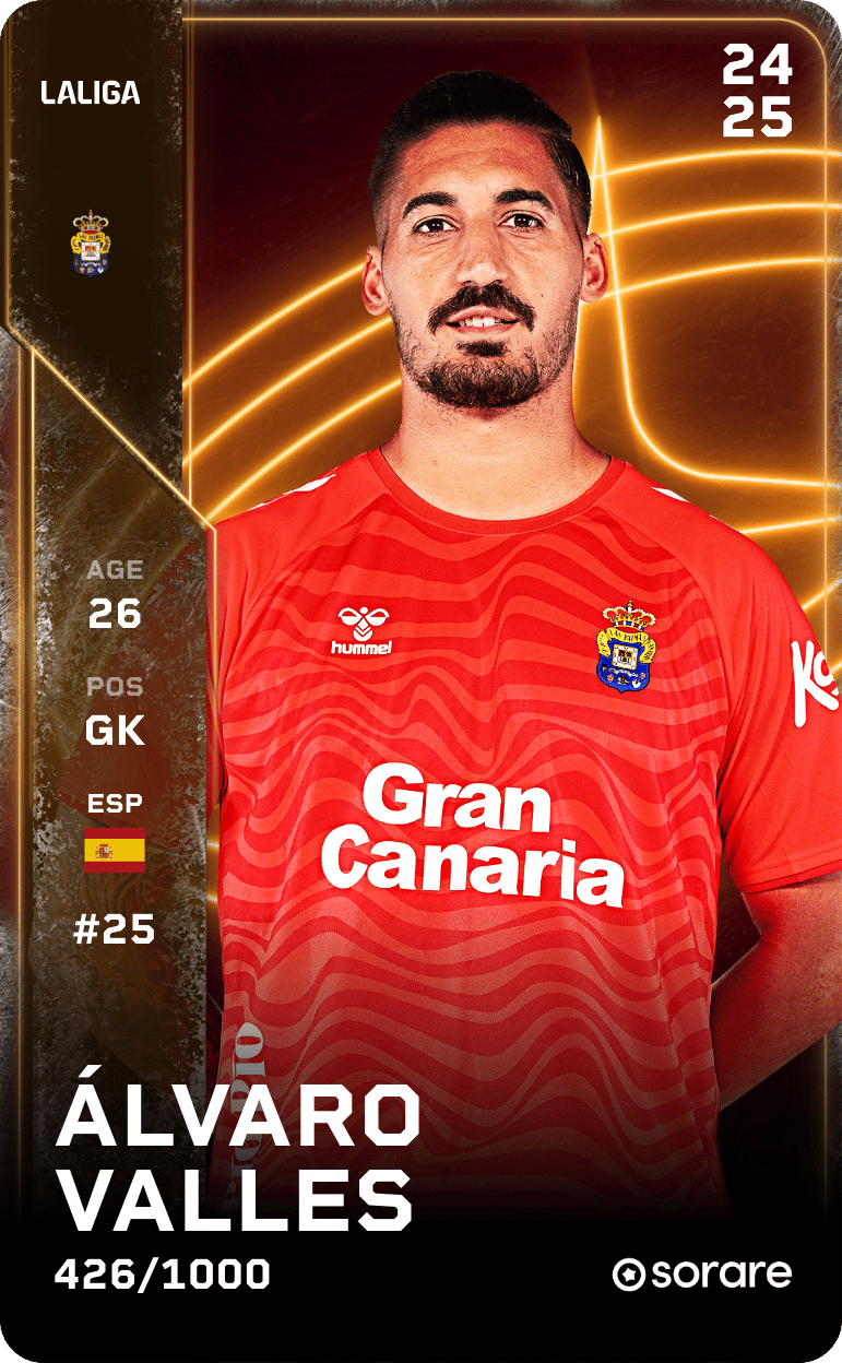 Álvaro Valles 2024-25 • Limited 426/1000