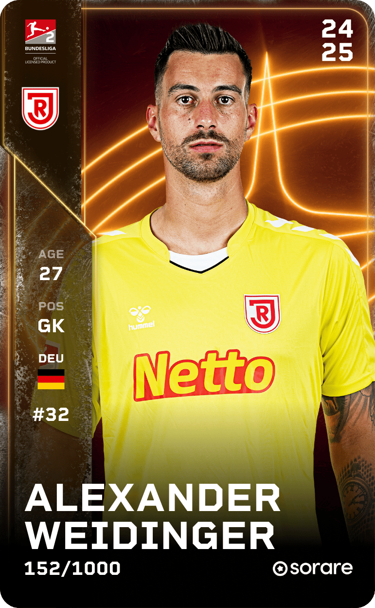Alexander Weidinger 2024-25 • Limited 152/1000