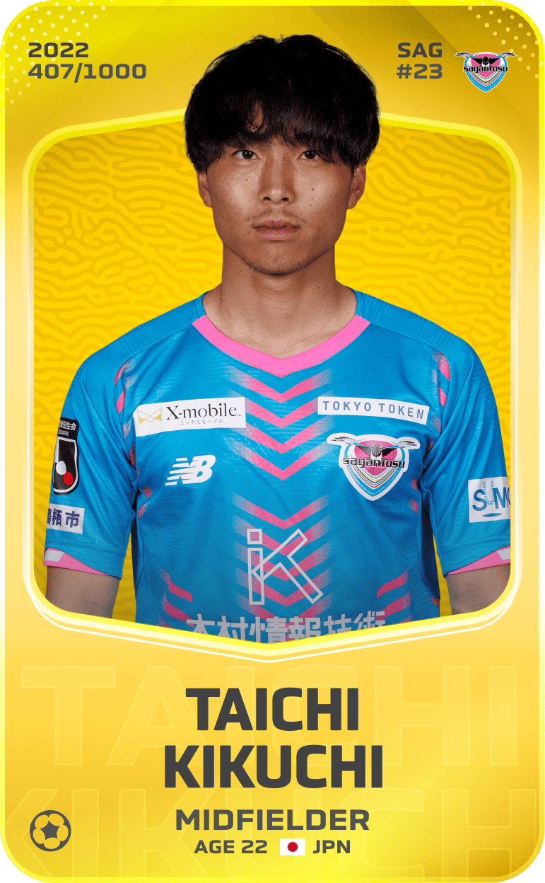 Taichi Kikuchi 2022-23 • Limited 407/1000