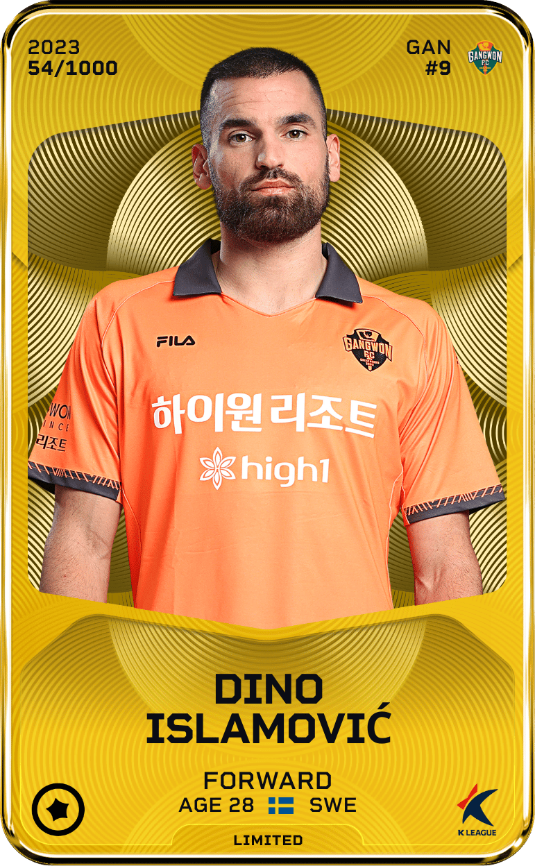 Dino Islamović 2023-24 • Limited 54/1000