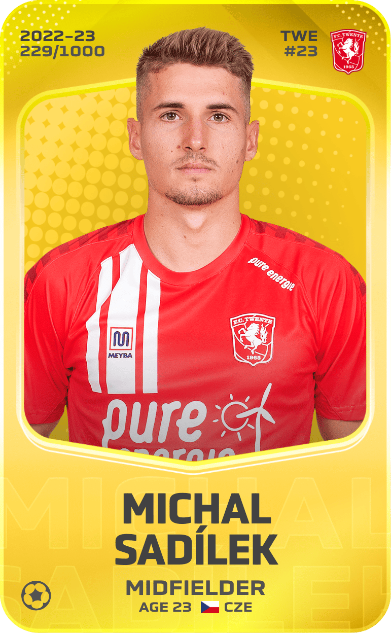 Michal Sadílek 2022-23 • Limited 229/1000