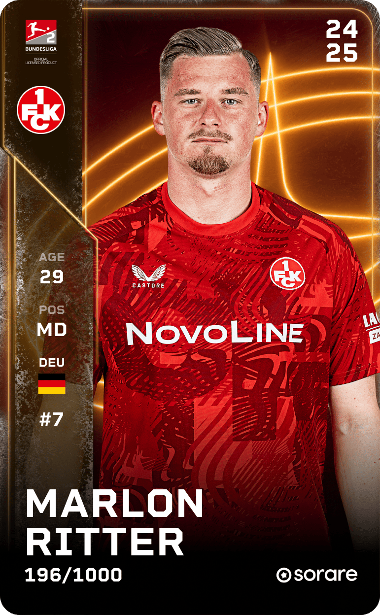 Marlon Ritter 2024-25 • Limited 196/1000