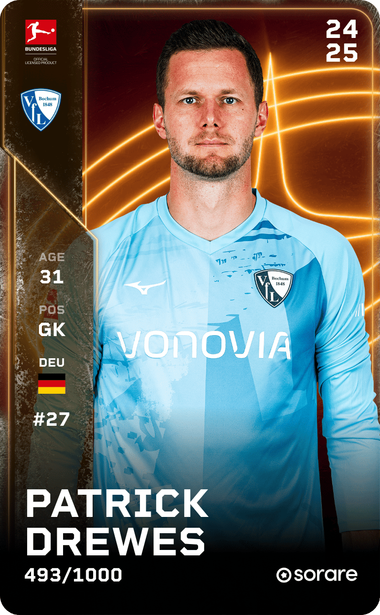 Patrick Drewes 2024-25 • Limited 493/1000