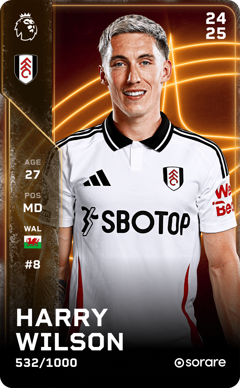 Harry Wilson 2024-25 • Limited 532/1000