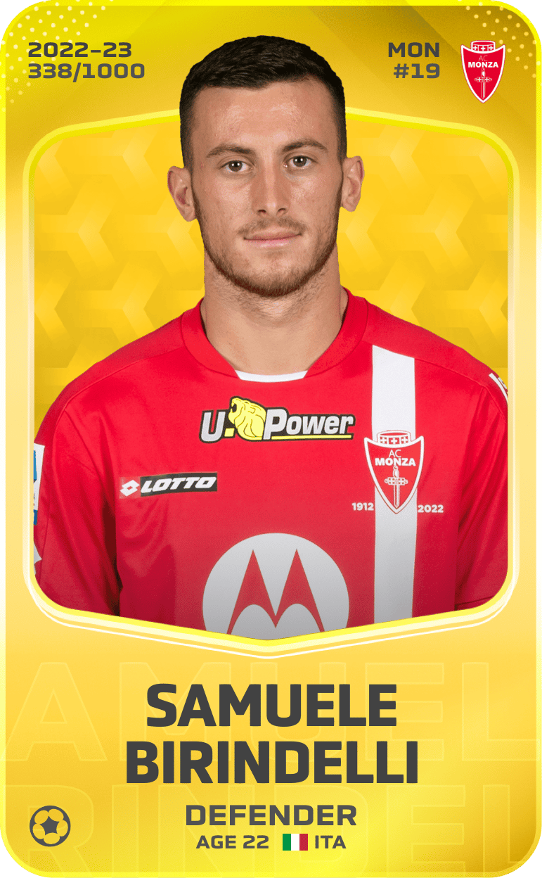Samuele Birindelli 2022-23 • Limited 338/1000