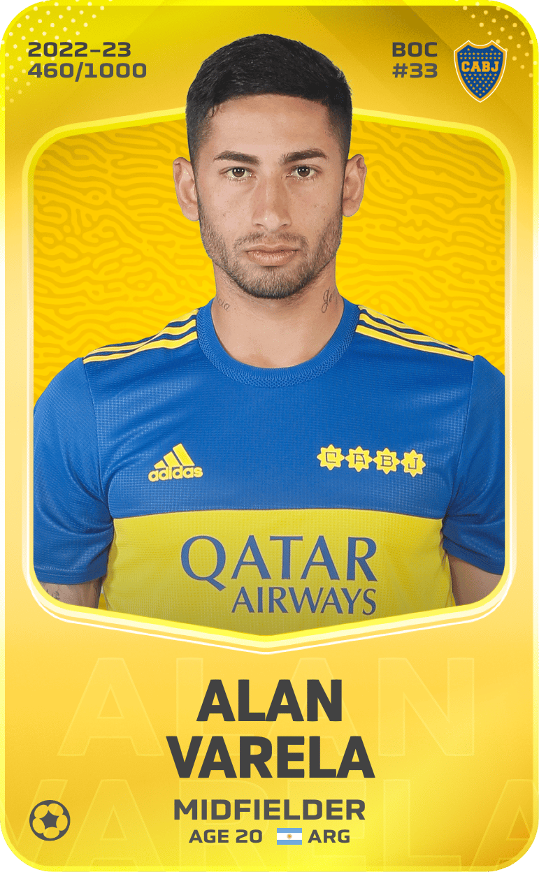 Alan Varela 2022-23 • Limited 460/1000