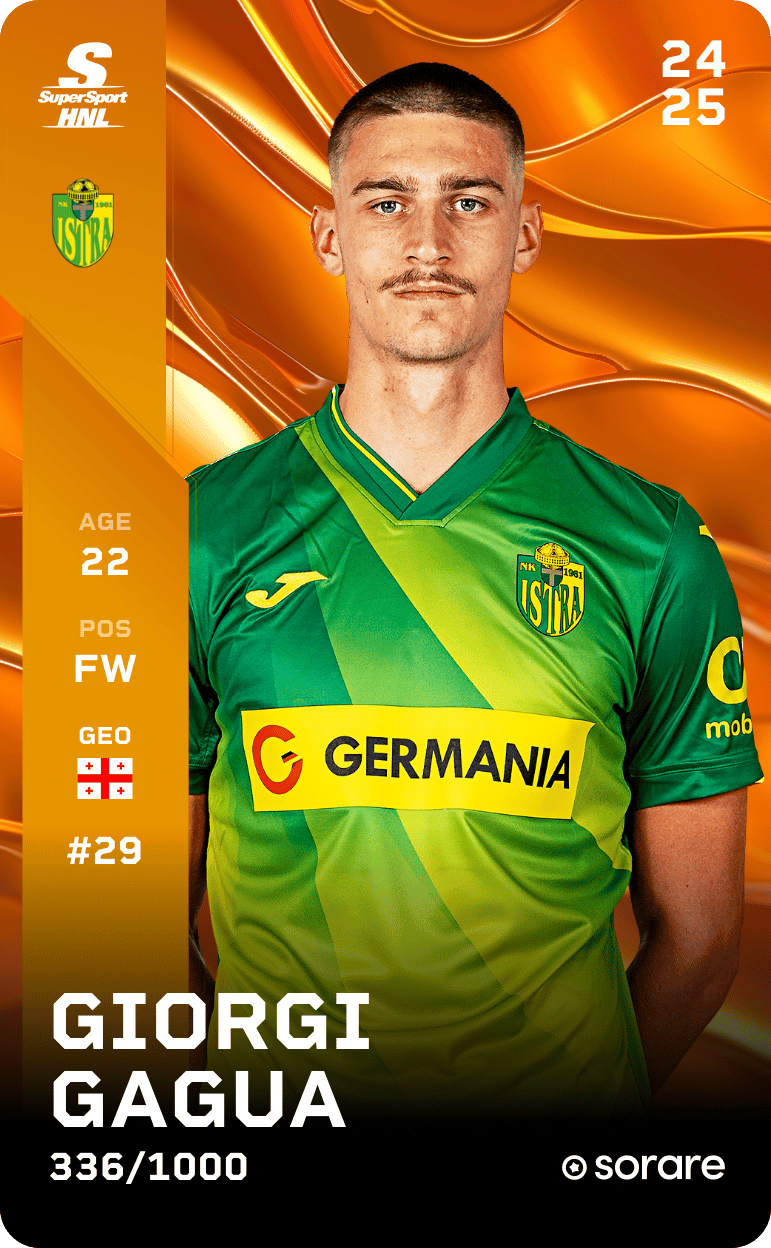 Giorgi Gagua 2024-25 • Limited 336/1000