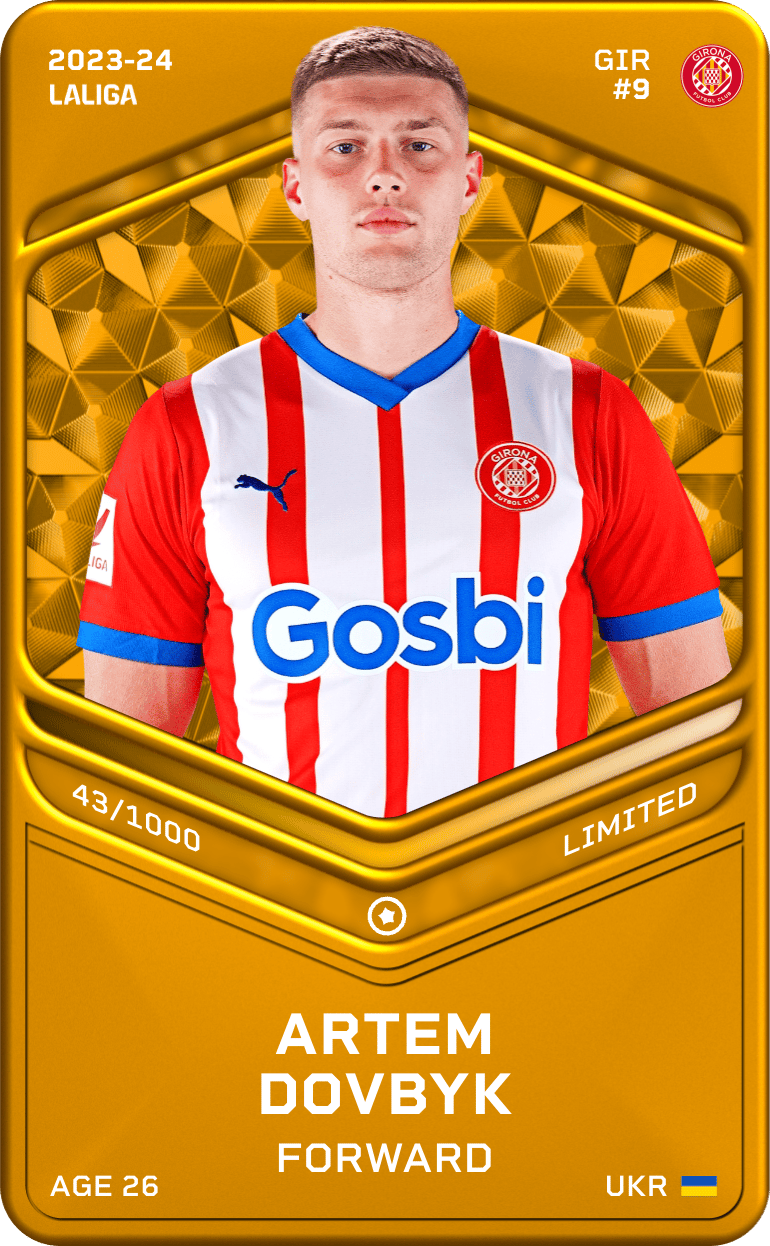 Artem Dovbyk 2023-24 • Limited 43/1000