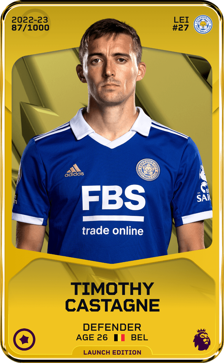 Timothy Castagne 2022-23 • Limited 87/1000