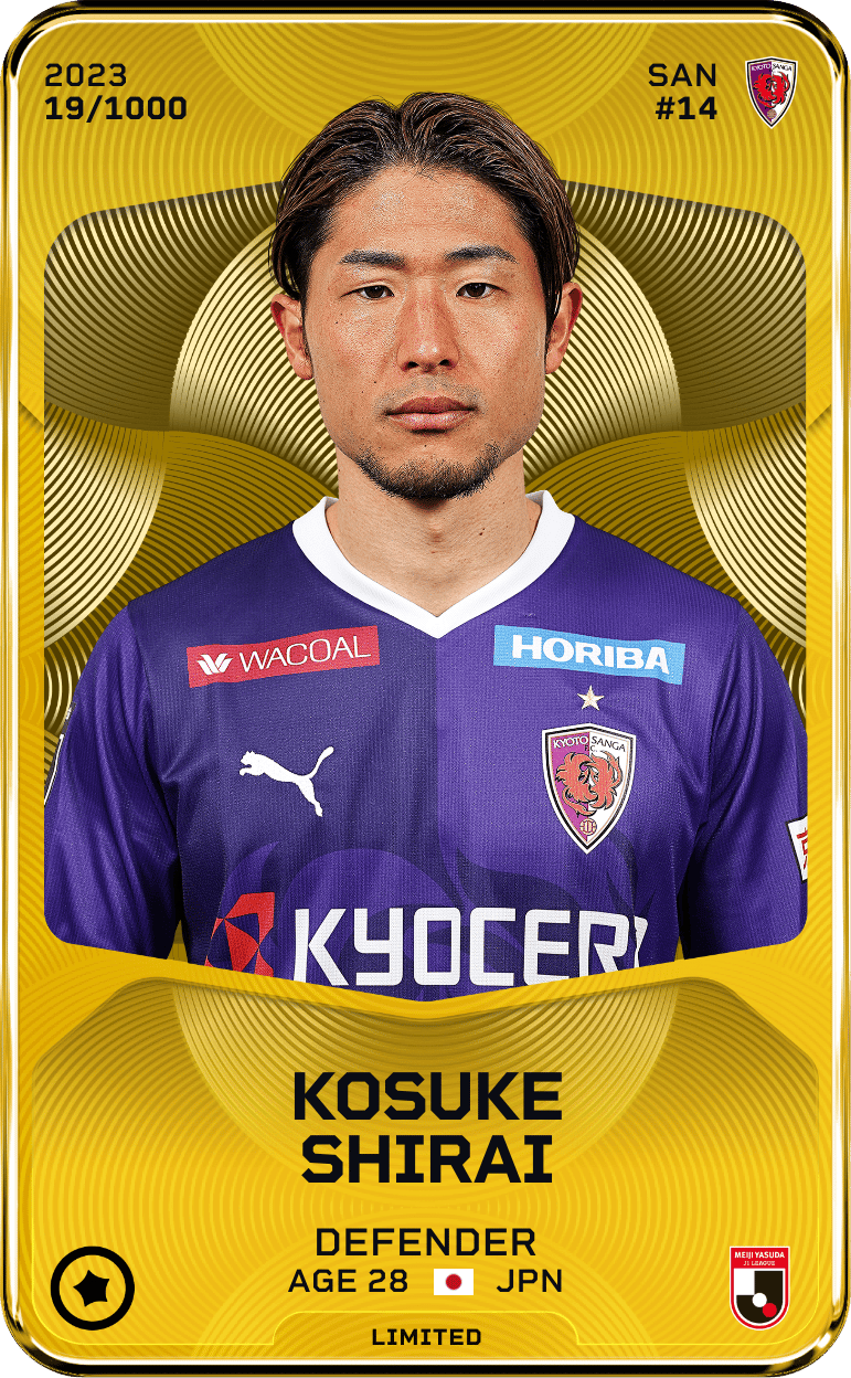 Kosuke Shirai 2023-24 • Limited 19/1000