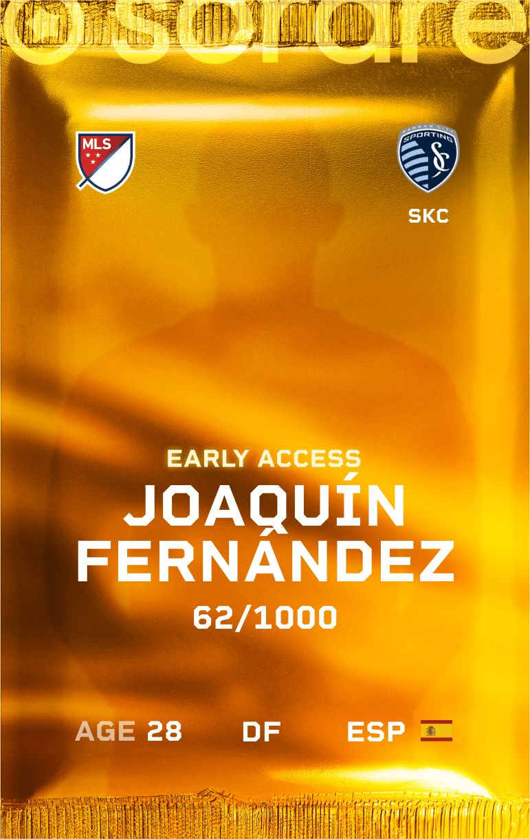 Joaquín Fernández 2025-26 • Limited 62/1000