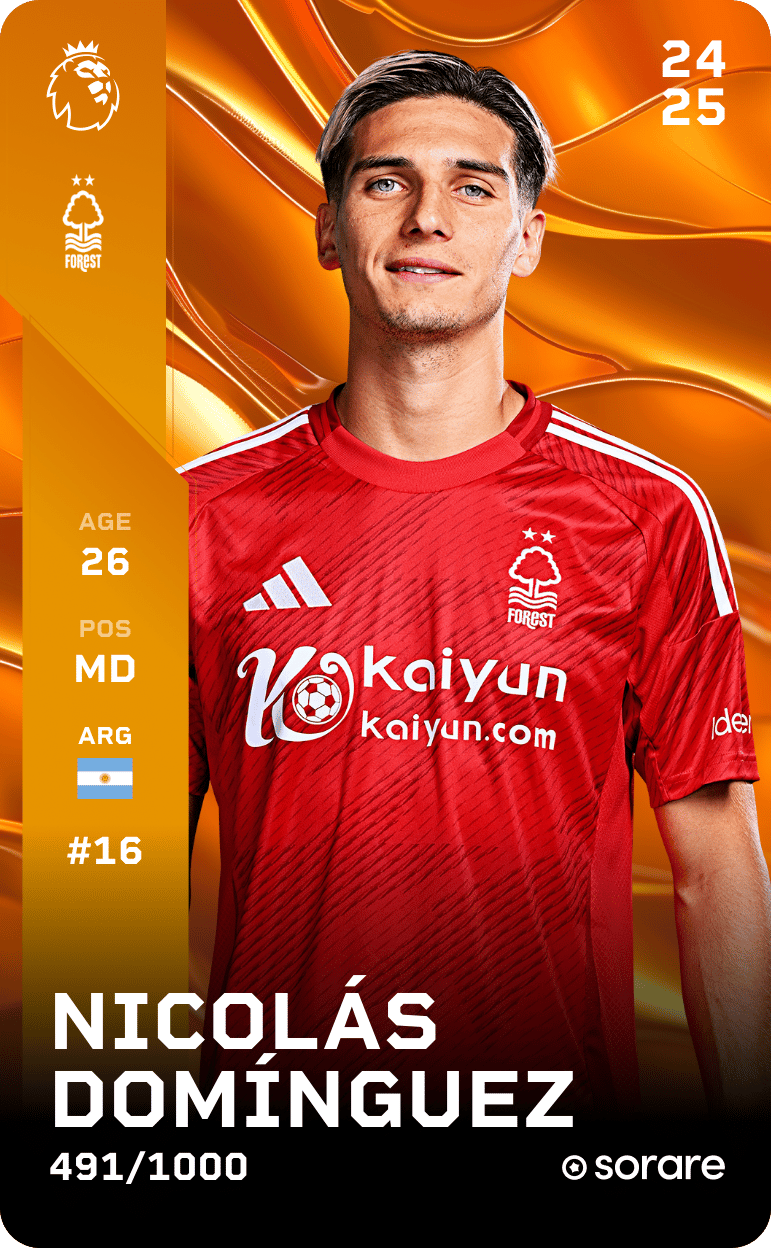 Nicolás Domínguez 2024-25 • Limited 491/1000