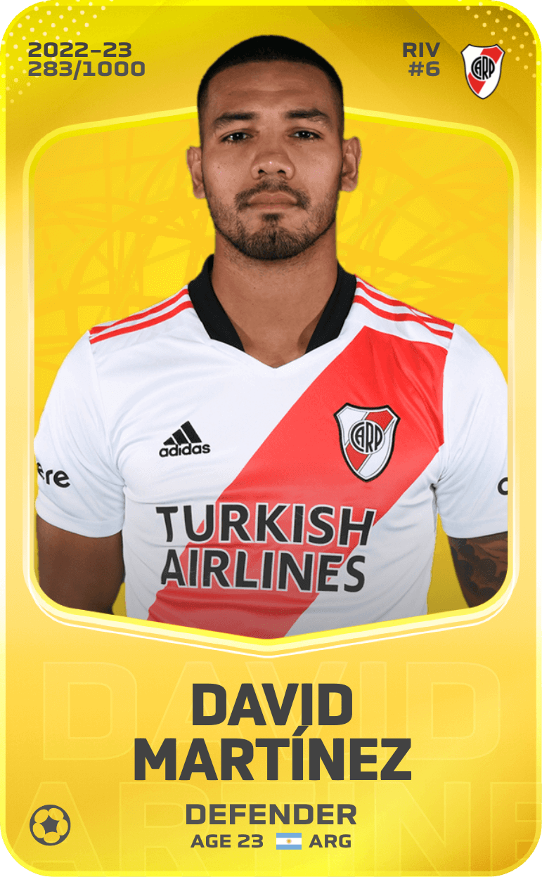 David Martínez 2022-23 • Limited 283/1000