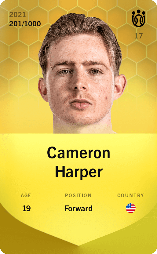 Cameron Harper 2021-22 • Limited 201/1000