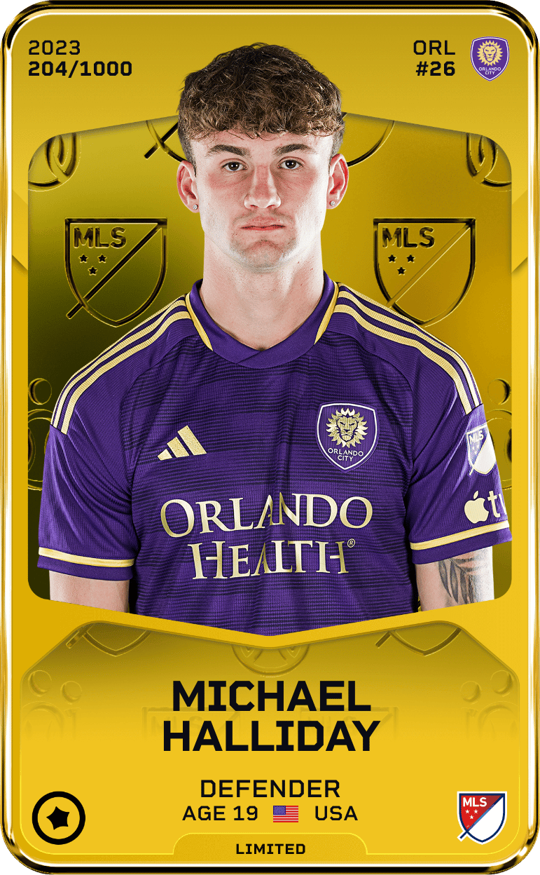 Michael Halliday 2023-24 • Limited 204/1000