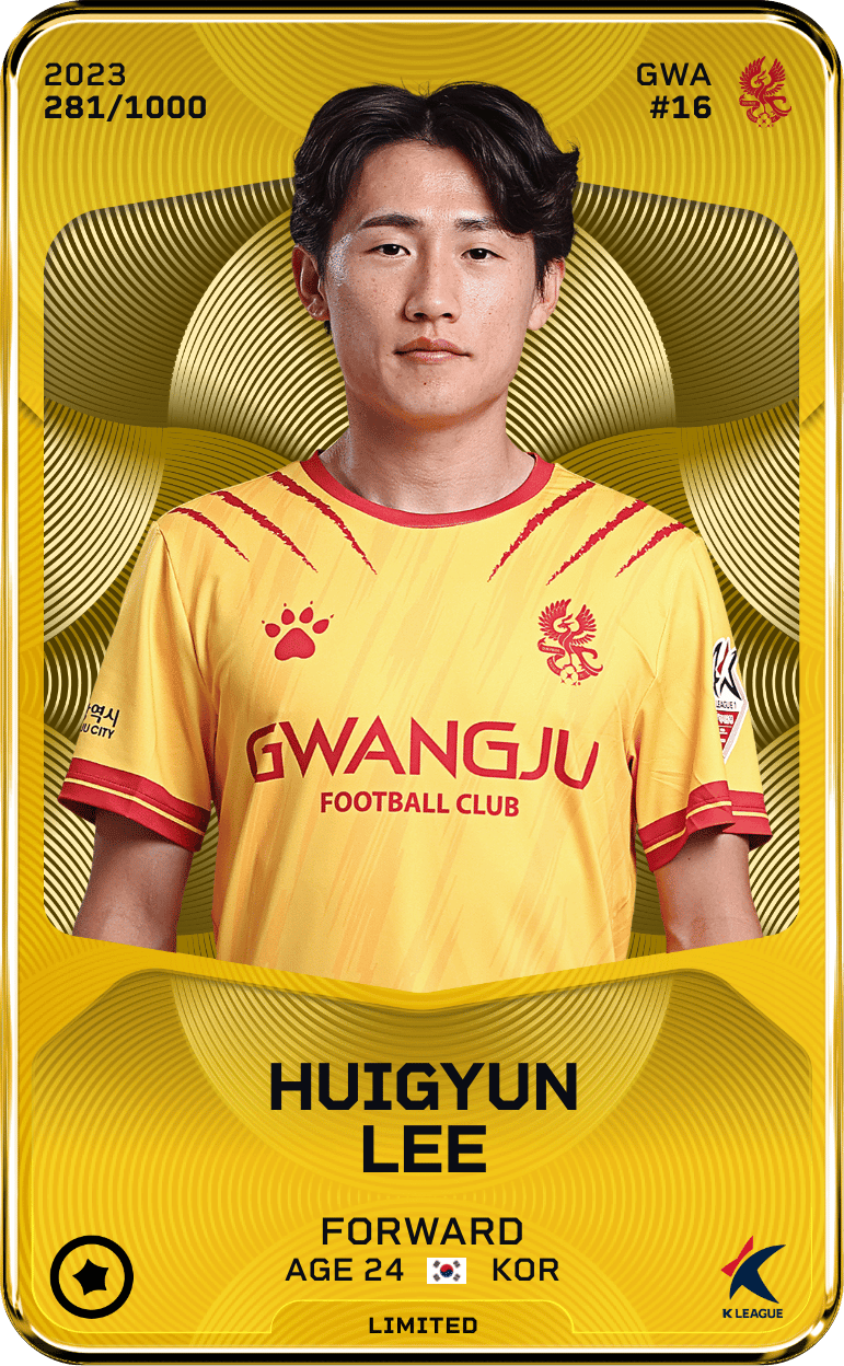 Huigyun LEE 2023-24 • Limited 281/1000