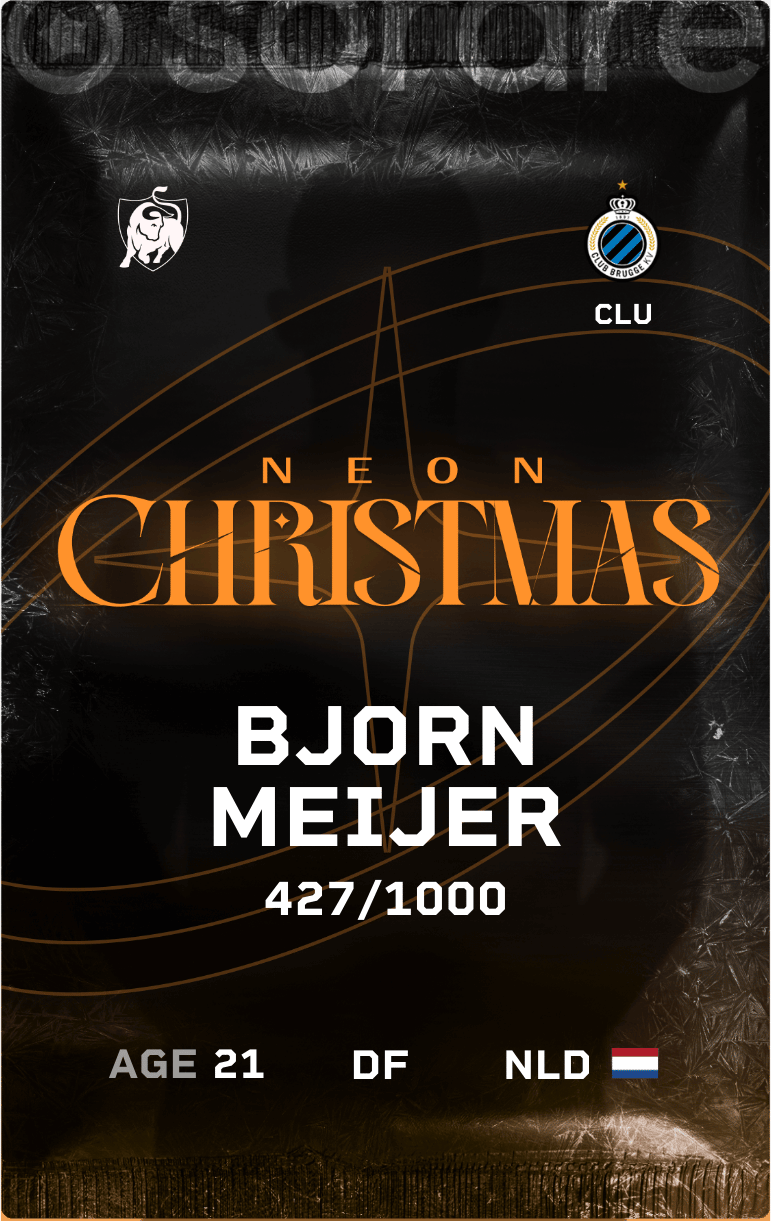 Bjorn Meijer 2024-25 • Limited 427/1000