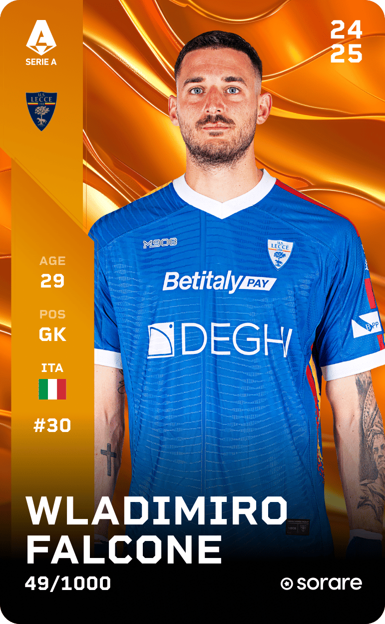 Wladimiro Falcone 2024-25 • Limited 49/1000