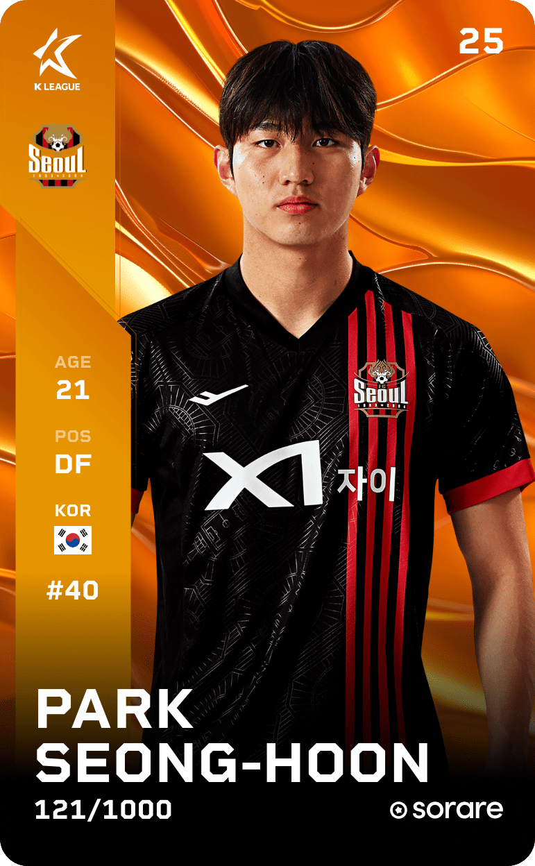 Park Seong-Hoon 2025-26 • Limited 121/1000