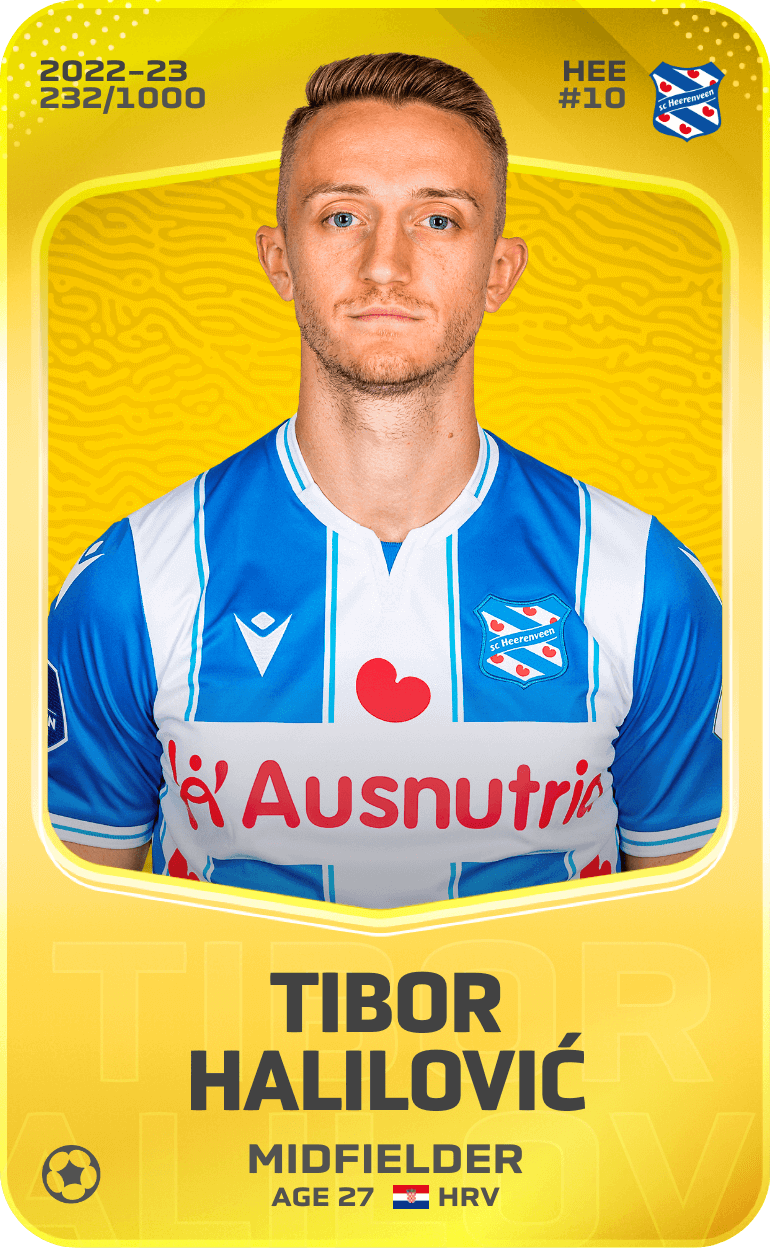 Tibor Halilović 2022-23 • Limited 232/1000