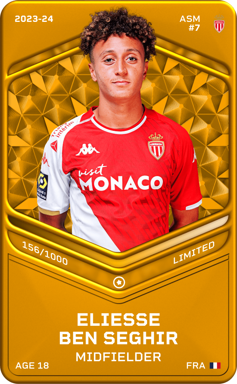 Eliesse Ben Seghir 2023-24 • Limited 156/1000
