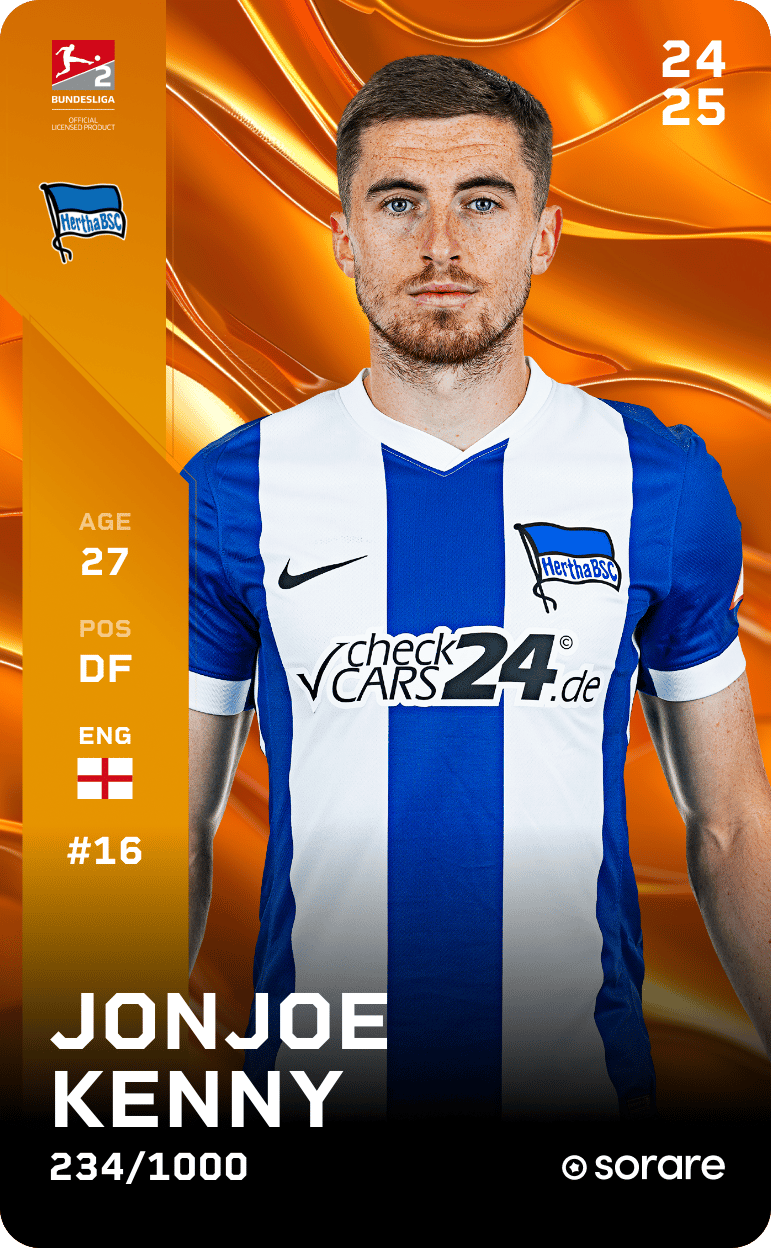 Jonjoe Kenny 2024-25 • Limited 234/1000