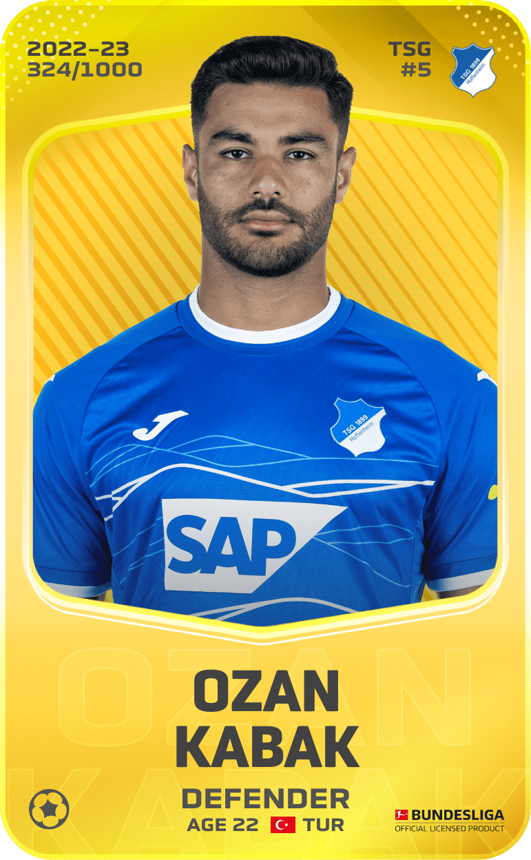 Ozan Kabak 2022-23 • Limited 324/1000