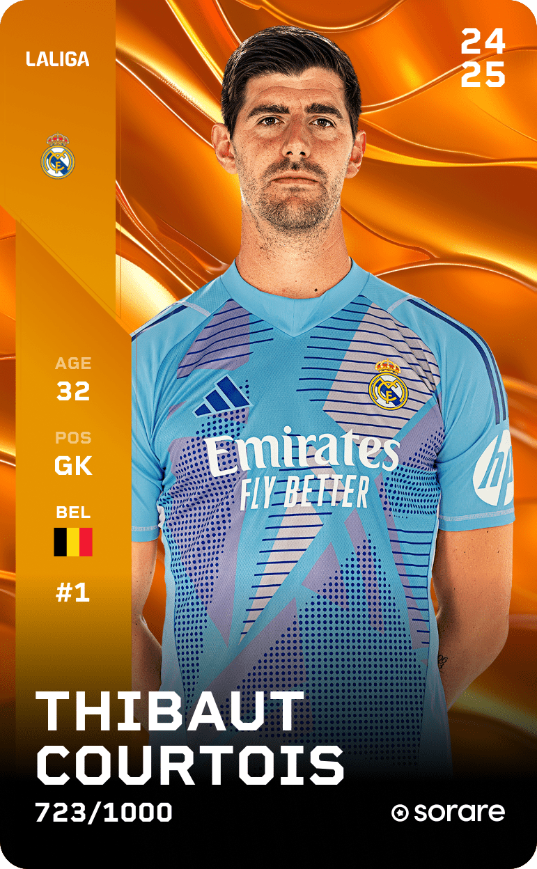 Thibaut Courtois 2024-25 • Limited 723/1000