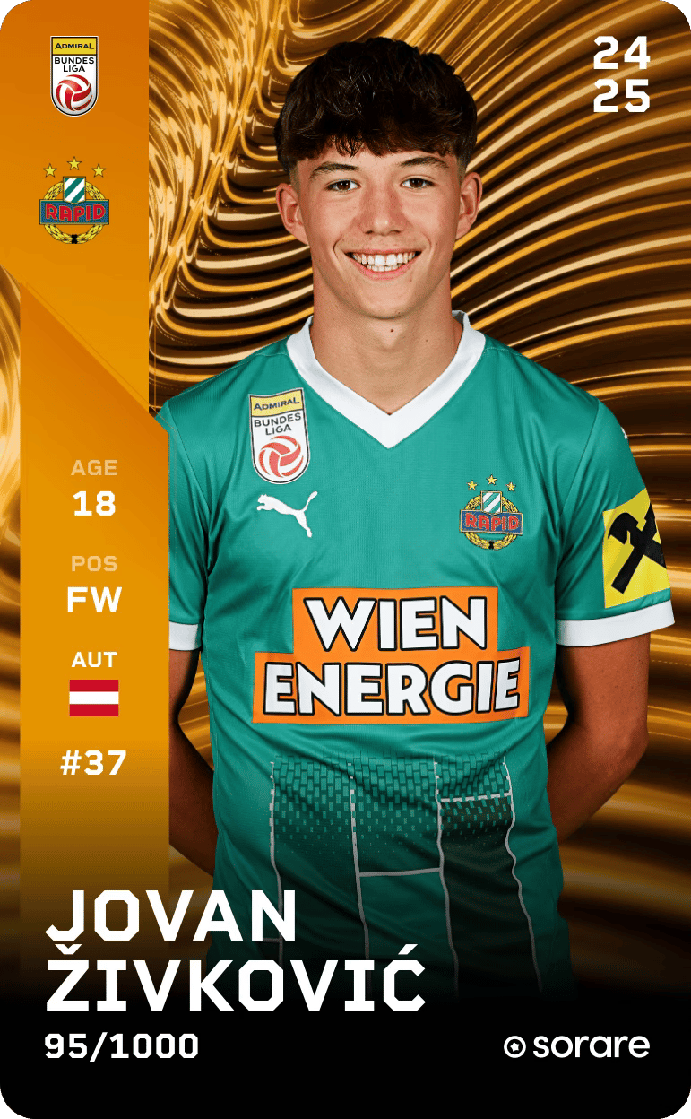 Jovan Živković 2024-25 • Limited 95/1000