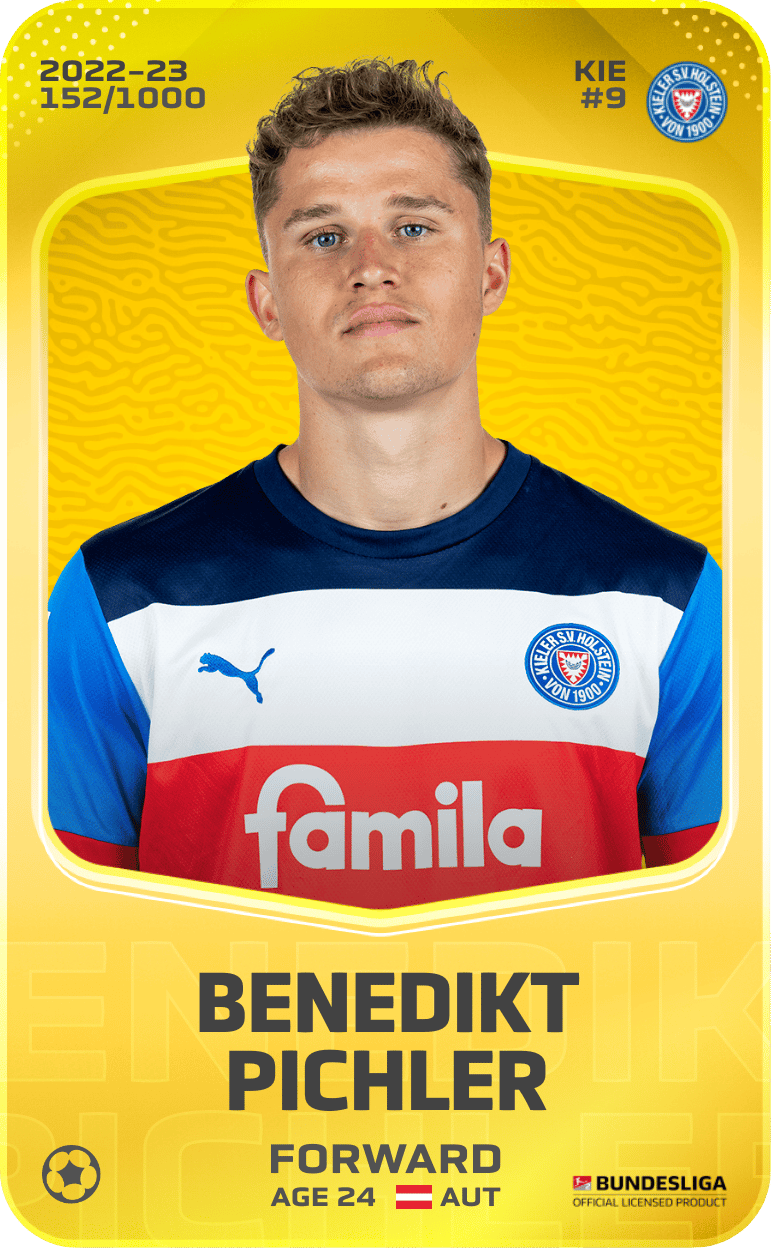 Benedikt Pichler 2022-23 • Limited 152/1000