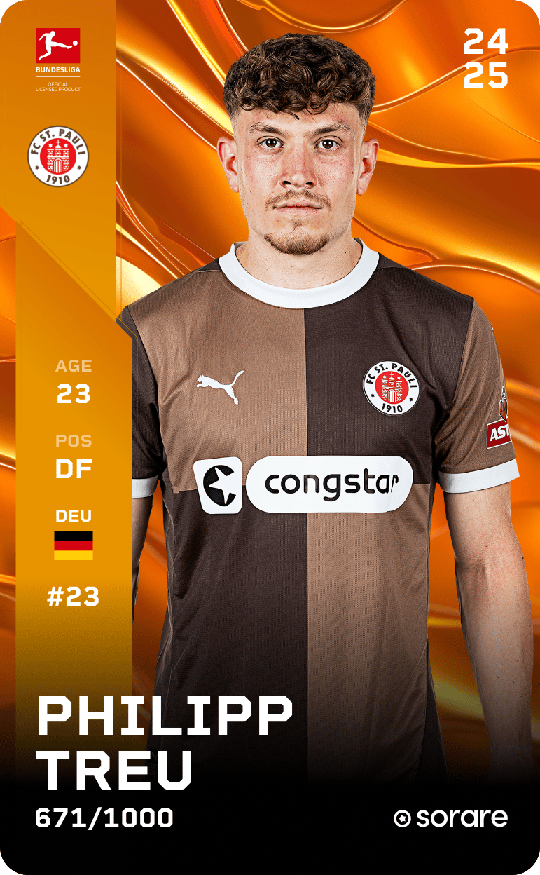 Philipp Treu 2024-25 • Limited 671/1000