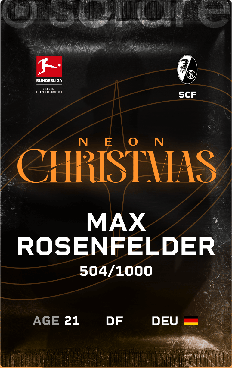 Max Rosenfelder 2024-25 • Limited 504/1000