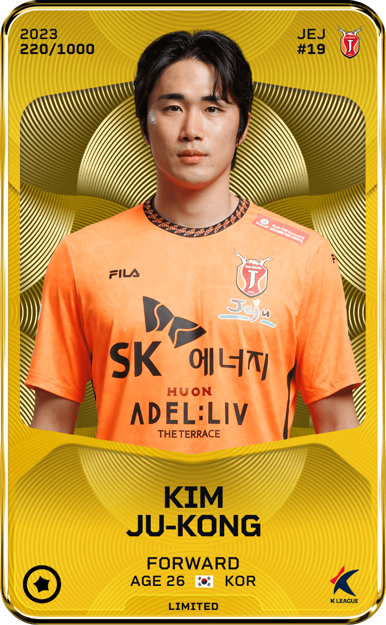 Kim Ju-Kong 2023-24 • Limited 220/1000