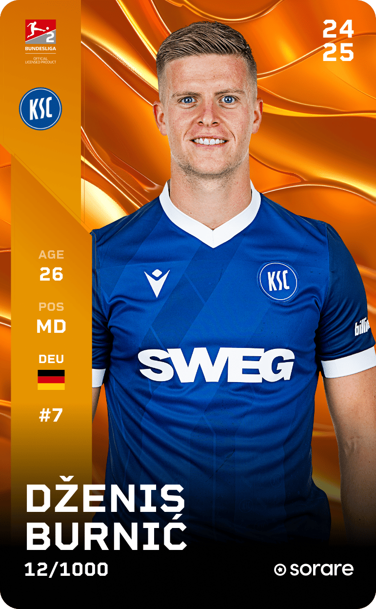 Dženis Burnić 2024-25 • Limited 12/1000