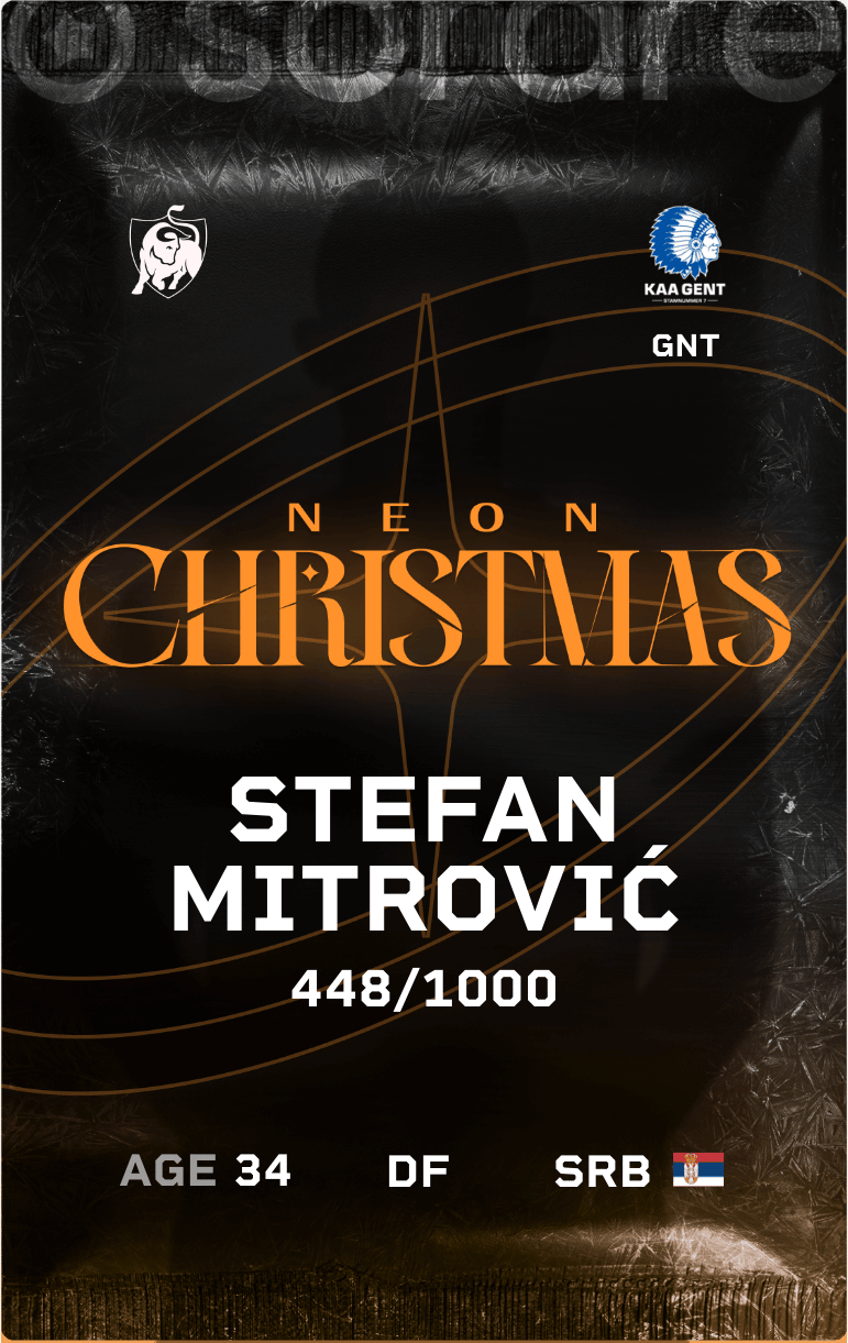 Stefan Mitrović 2024-25 • Limited 448/1000