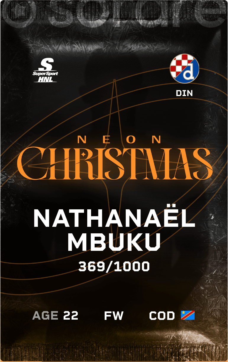 Nathanaël Mbuku 2024-25 • Limited 369/1000