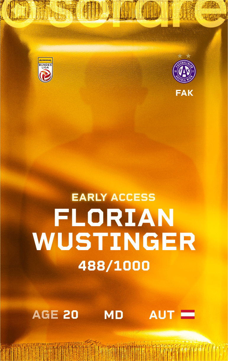 Florian Wustinger 2024-25 • Limited 488/1000