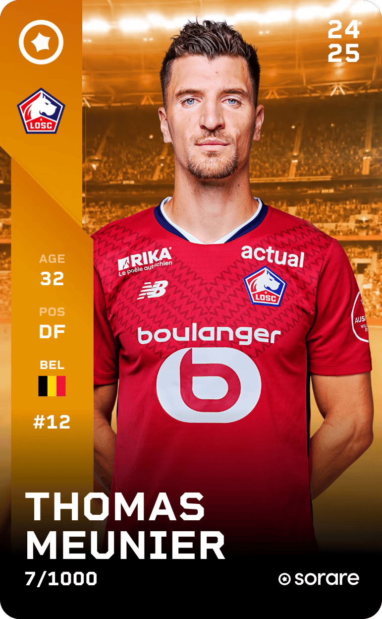 Thomas Meunier 2024-25 • Limited 7/1000