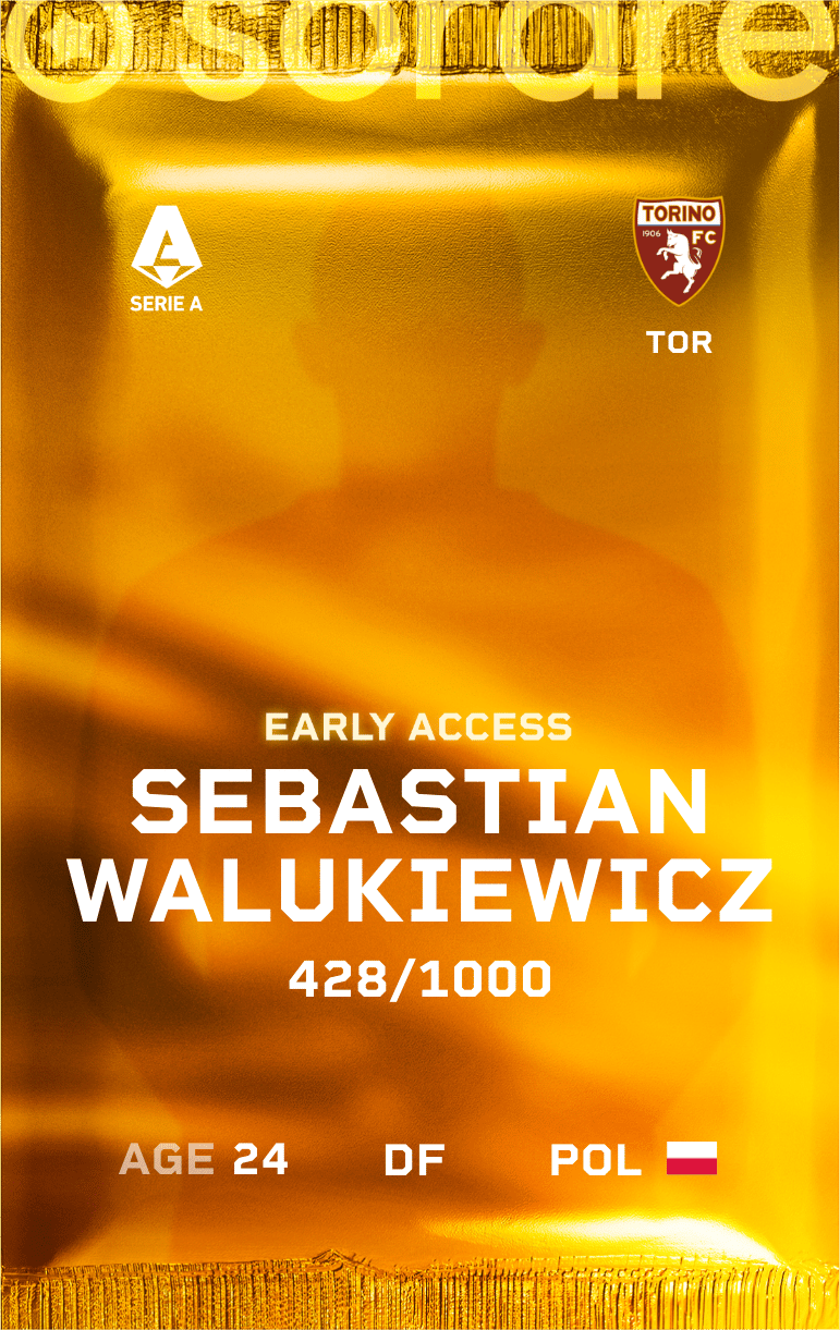 Sebastian Walukiewicz 2024-25 • Limited 428/1000