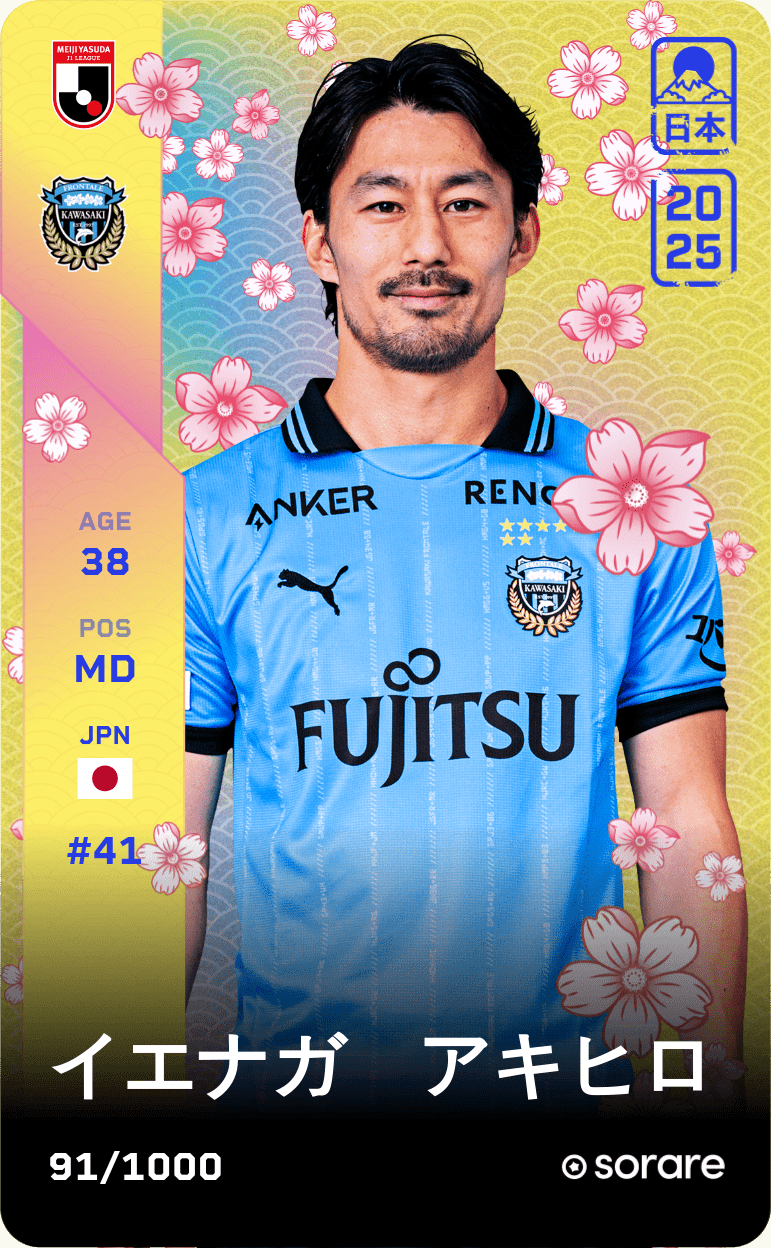 Akihiro Ienaga 2025-26 • Limited 91/1000
