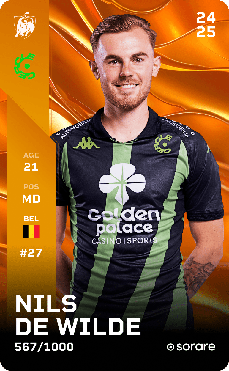Nils De Wilde 2024-25 • Limited 567/1000