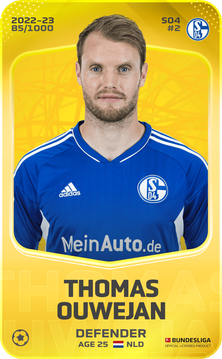 Thomas Ouwejan 2022-23 • Limited 85/1000