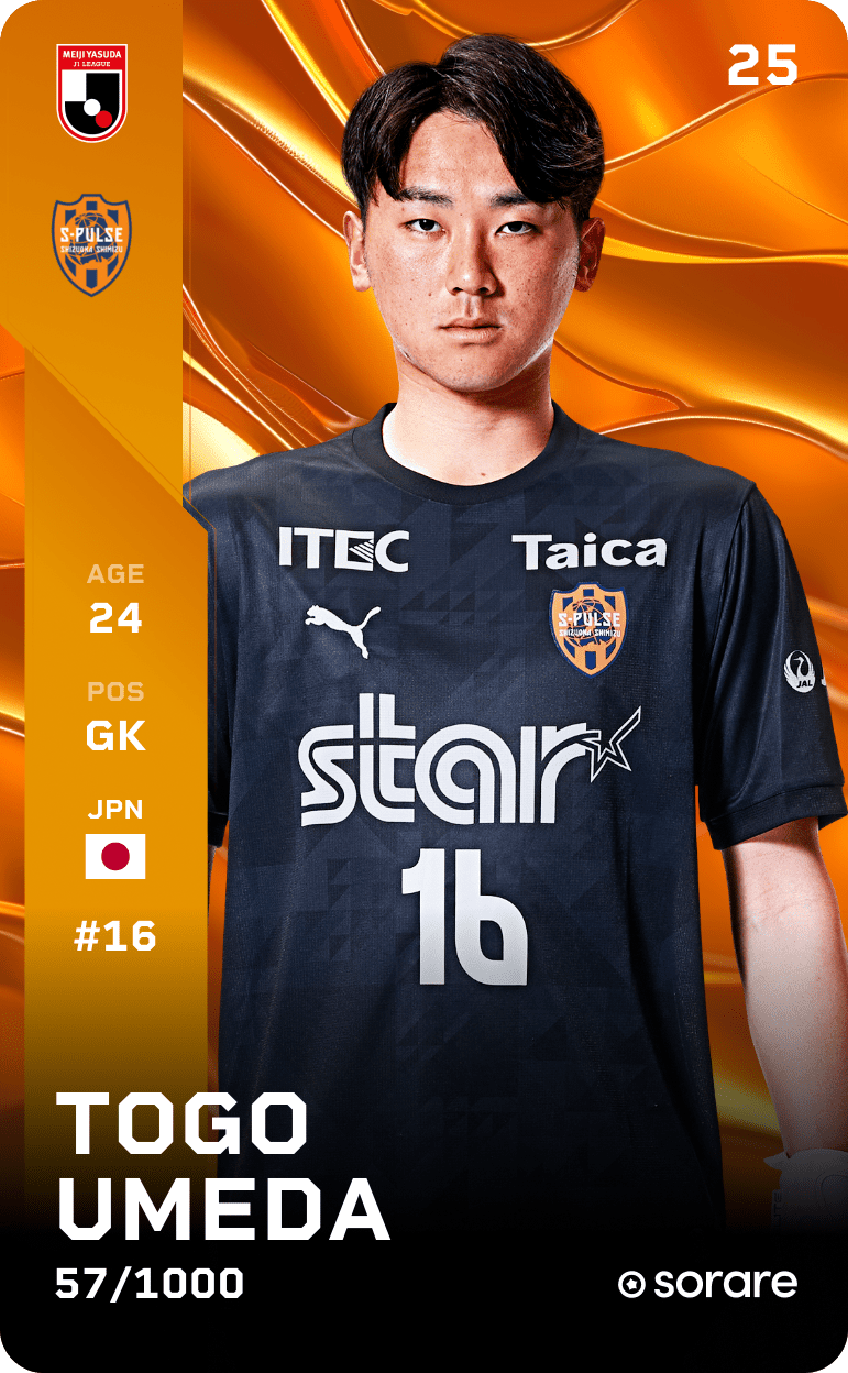 Togo Umeda 2025-26 • Limited 57/1000
