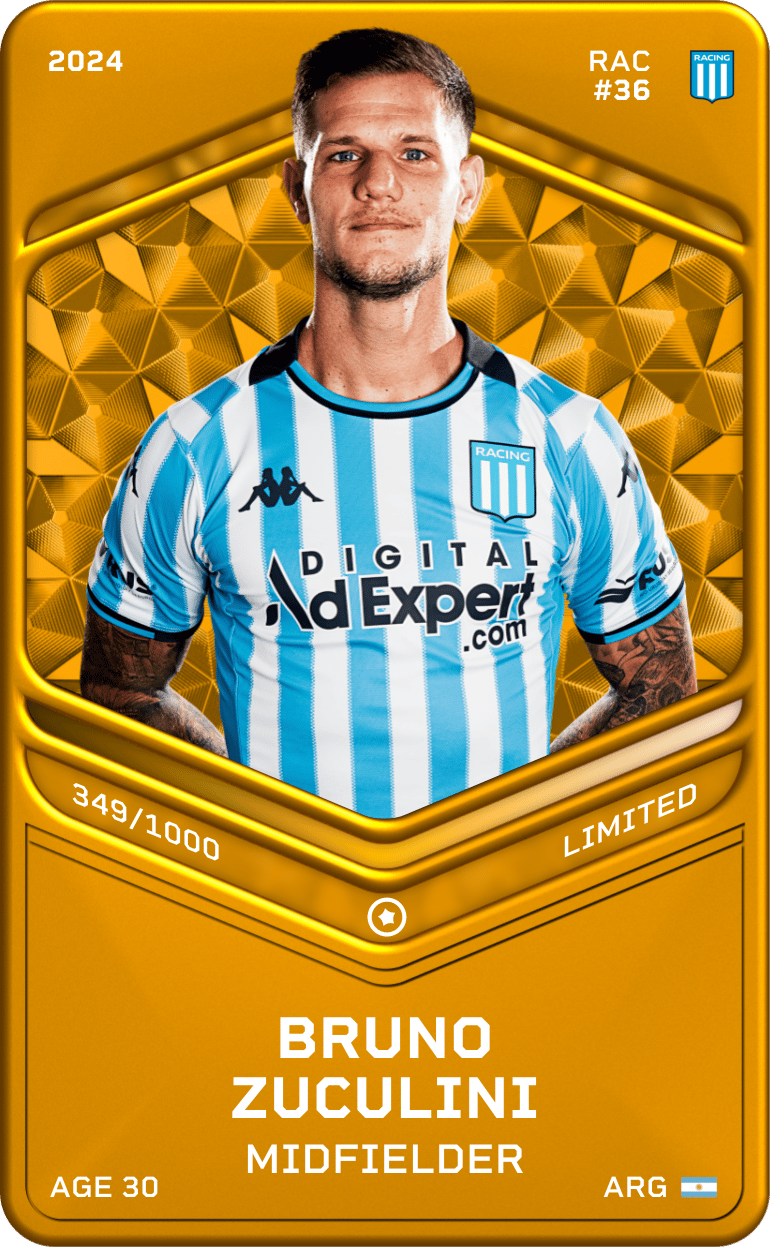 Bruno Zuculini 2024-25 • Limited 349/1000