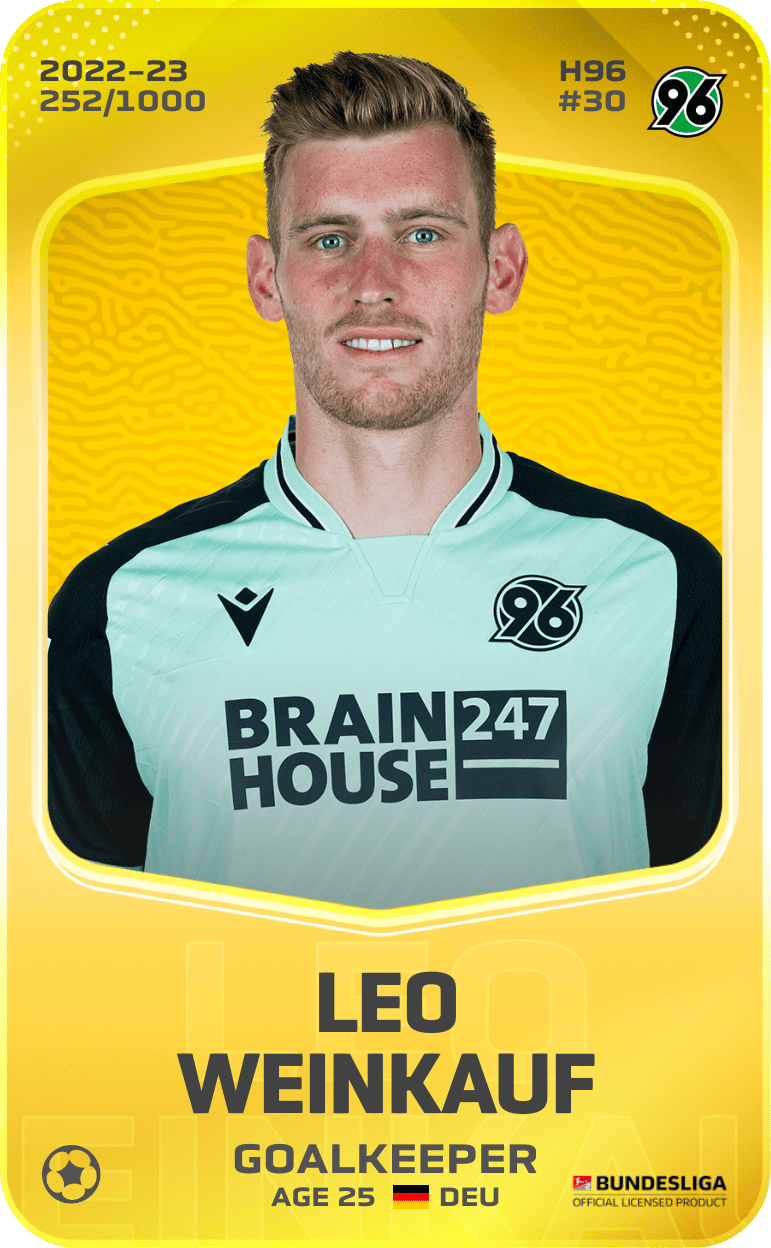 Leo Weinkauf 2022-23 • Limited 252/1000